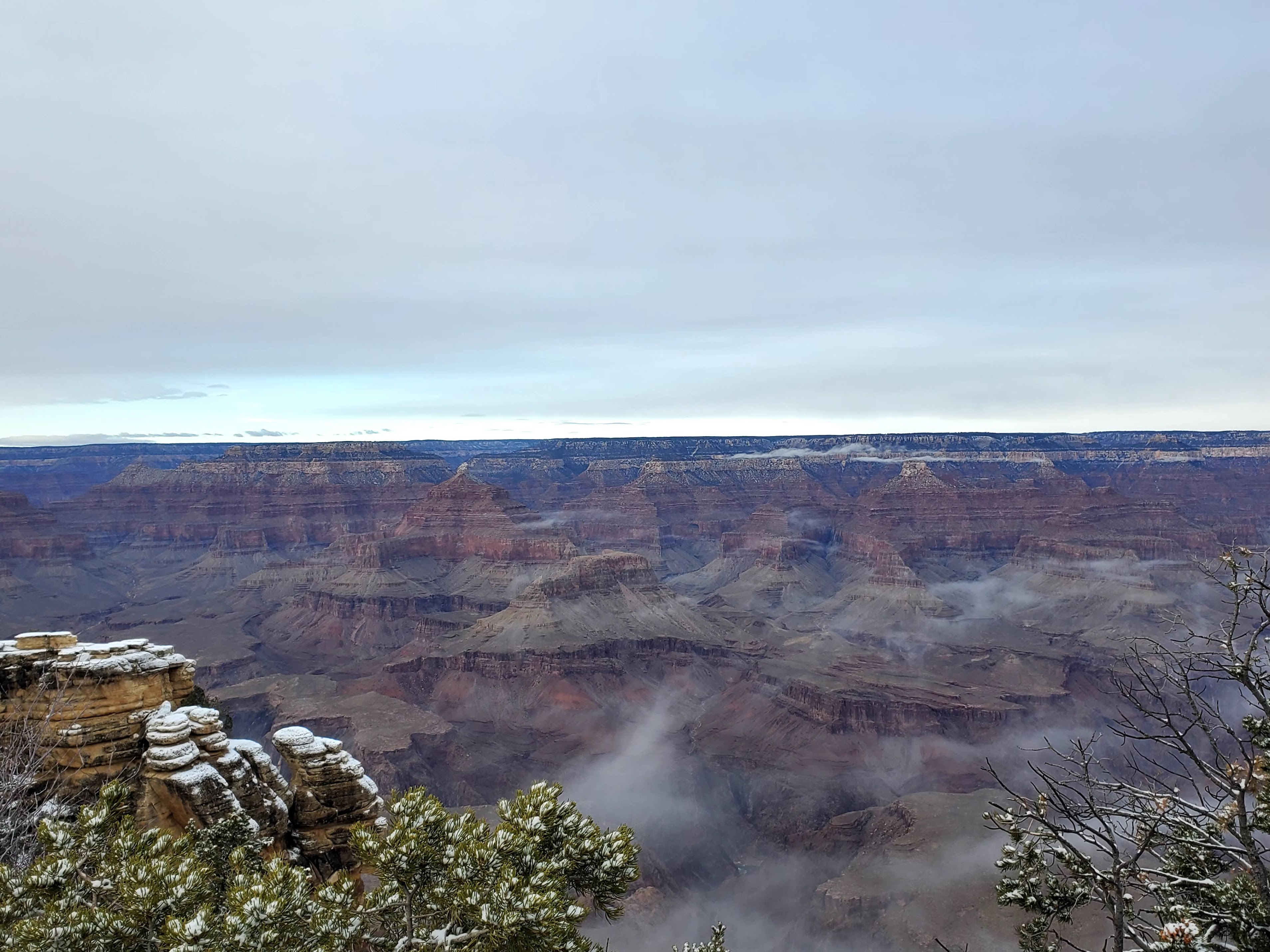 Grand Canyon in Snow